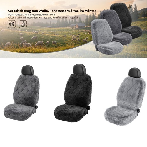 Autositzbezüge lammfell - 1x,